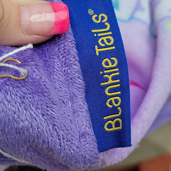 Blankie tails unicorn Mermaid blanket - Picture 3 of 3
